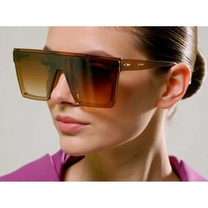 Sunglasses Fashion Style UV400 Protection Luxury‎ Style Gold Mirror Lens Lentes